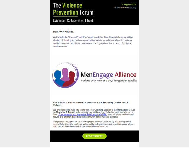 VPF Update 1 August 2023