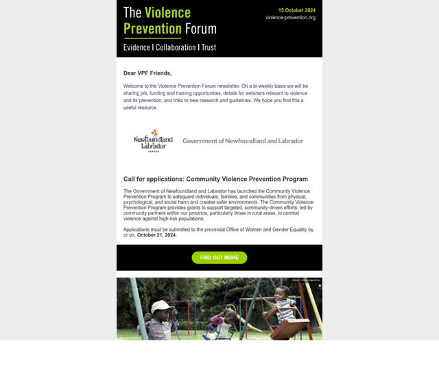 VPF Update 15 October 2024