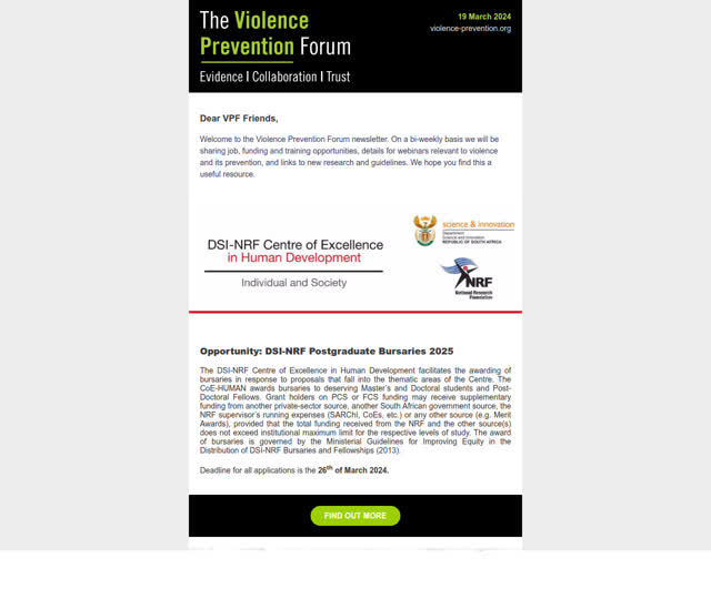 VPF Update 19 March 2024