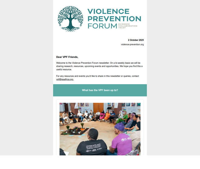 VPF Update 2 October 2025