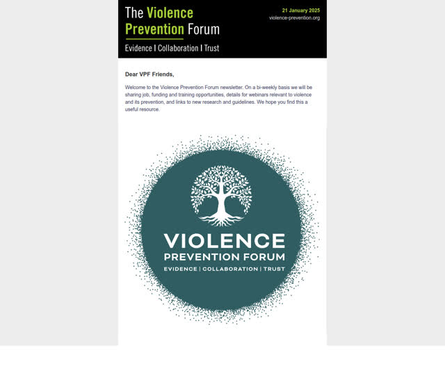 VPF Update 21 January 2025