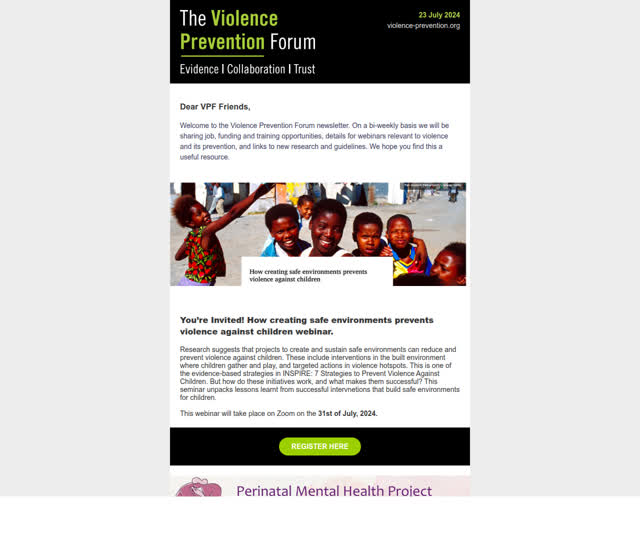 VPF Update 23 July 2024