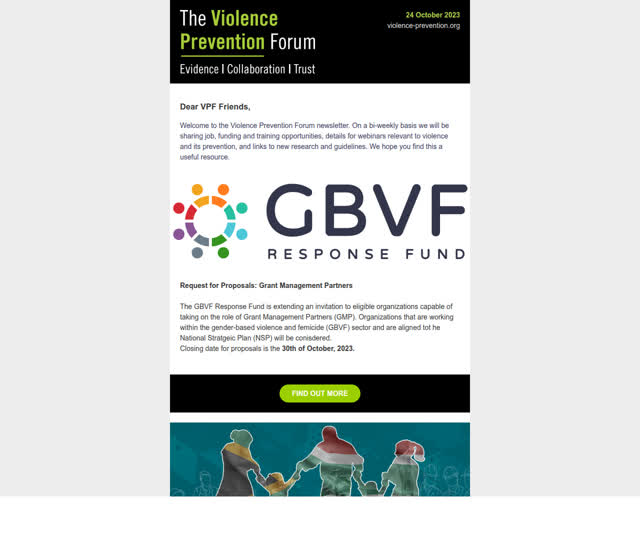 VPF Update 24 October 2023