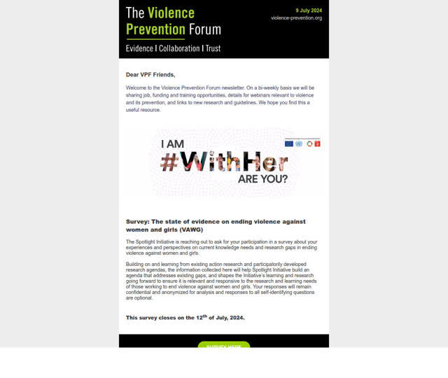 VPF Update 9 July 2024