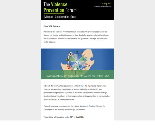 VPF Update 9 May 2023